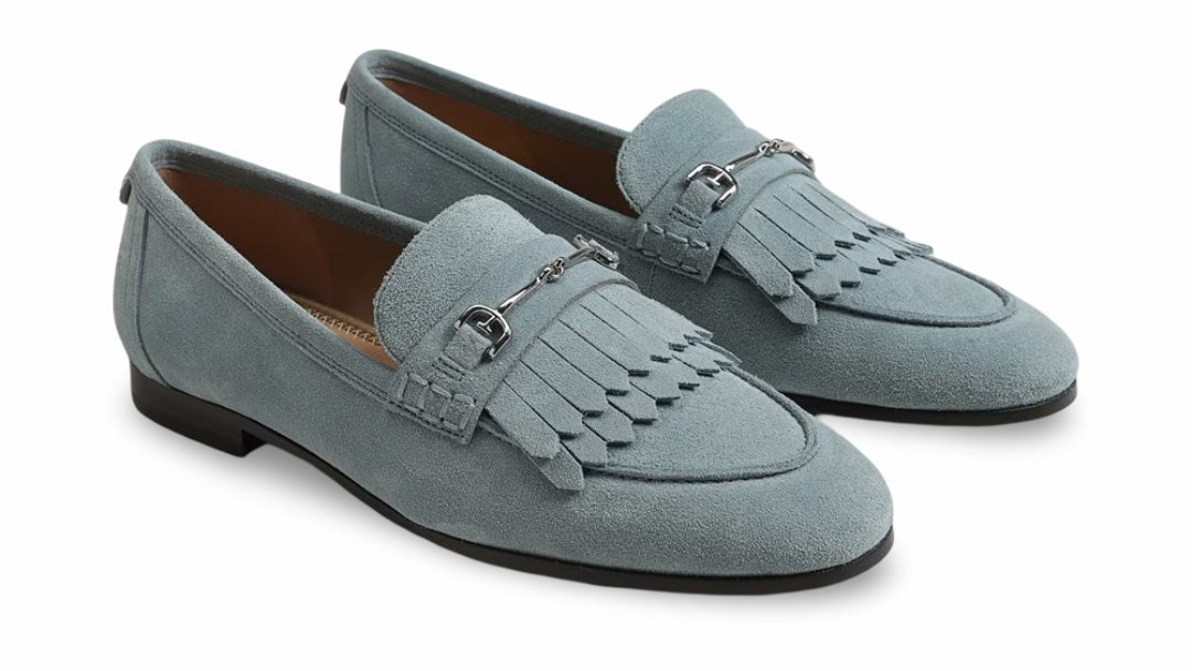 Coastal Blue Suede
