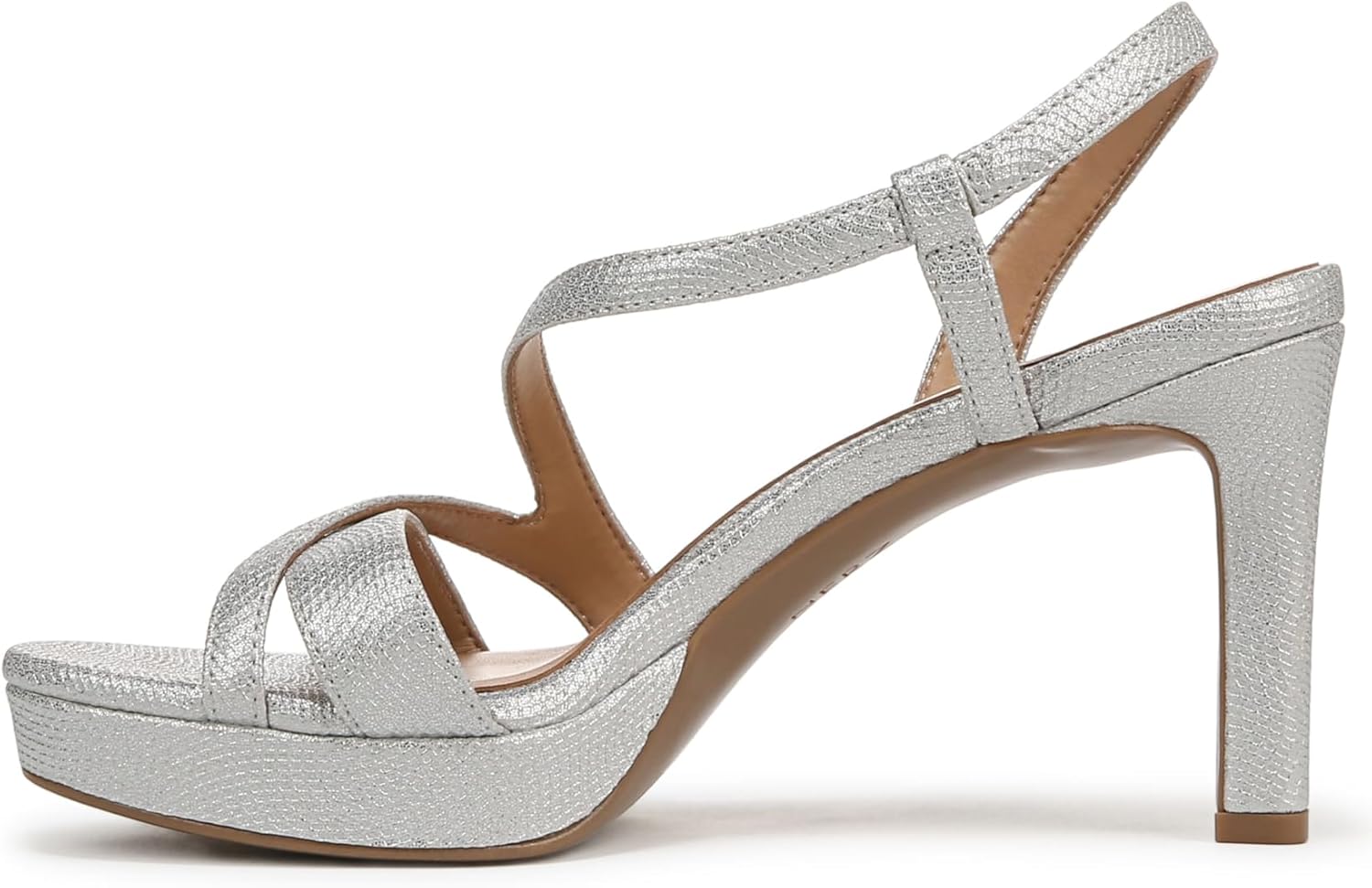Naturalizer Womens Abby Strappy Platform Dress Sandals