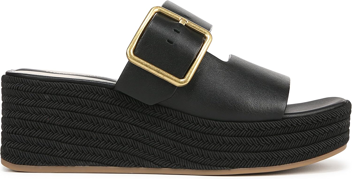 Franco Sarto Women's Taziana Espadrille Platform Slide Sandal