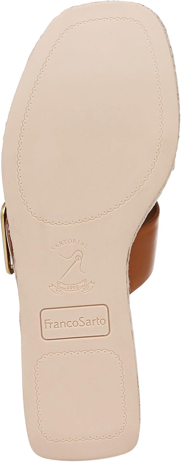 Franco Sarto Women's Taziana Espadrille Platform Slide Sandal