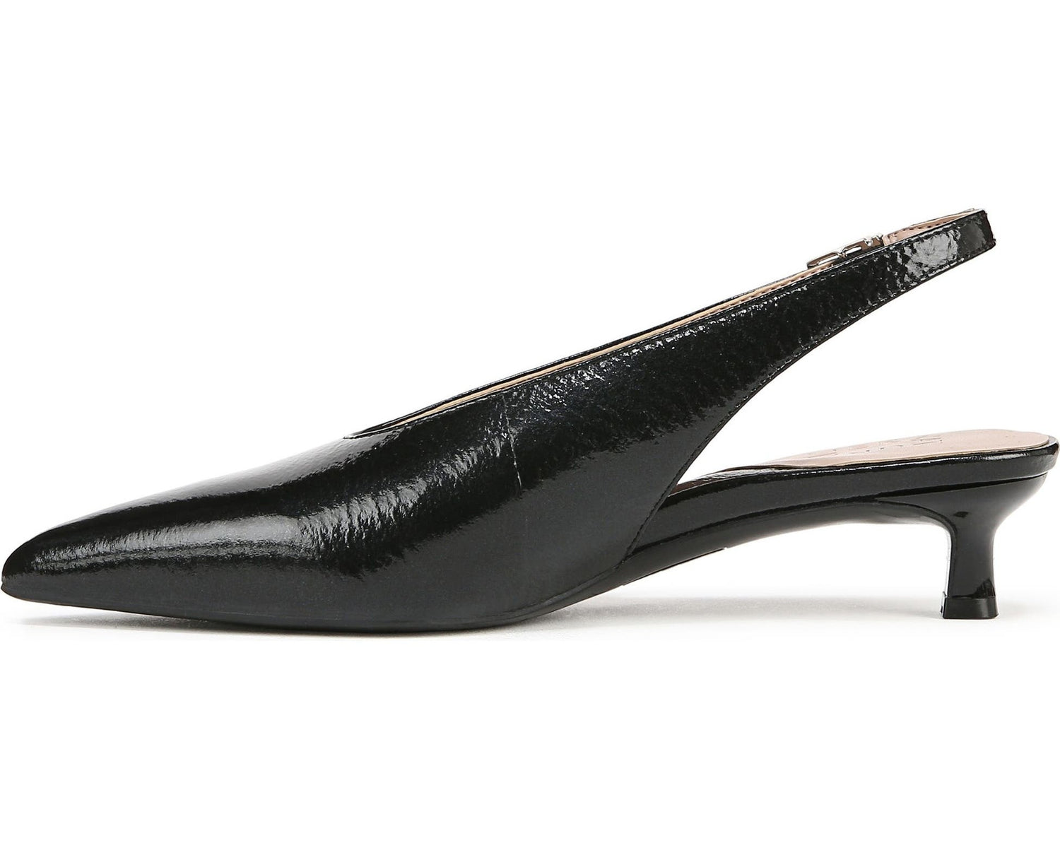 Naturalizer Women's Nicolette Pointed Toe Kitten Heel Slingback Pump