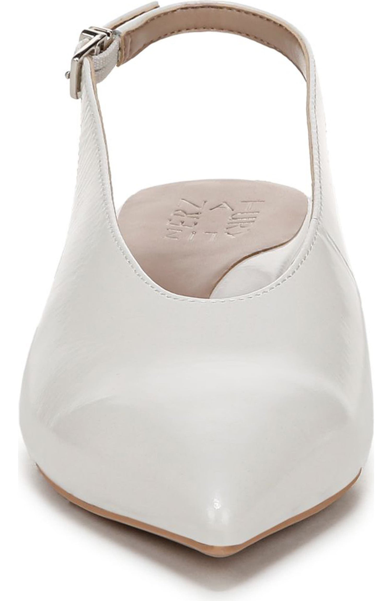 Naturalizer Women's Nicolette Pointed Toe Kitten Heel Slingback Pump