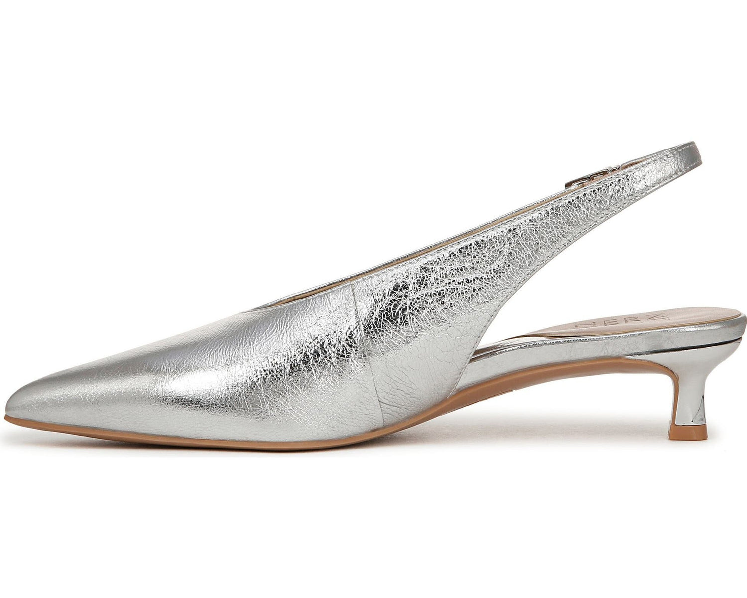 Naturalizer Women's Nicolette Pointed Toe Kitten Heel Slingback Pump