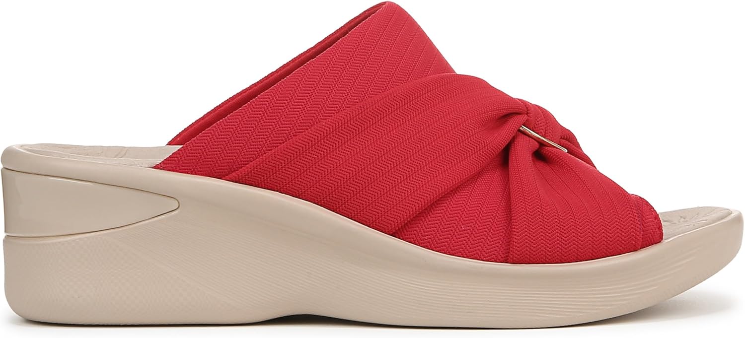 Bzees For Lifestride Women's Serenade Slide Wedge Sandal