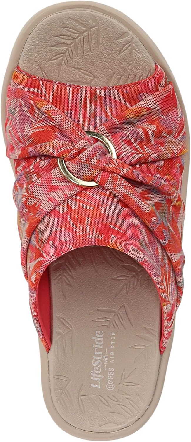 Bzees For Lifestride Women's Serenade Slide Wedge Sandal
