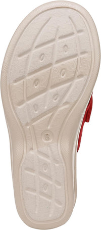 BZees Women's Smile Slide Sandal