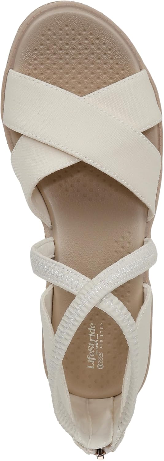 Bzees Womens Bali Sand Wedge Sandal