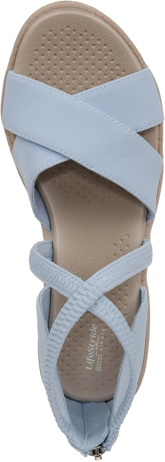 Bzees Womens Bali Sand Wedge Sandal