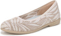 Beige/Eggnog Leaf Print