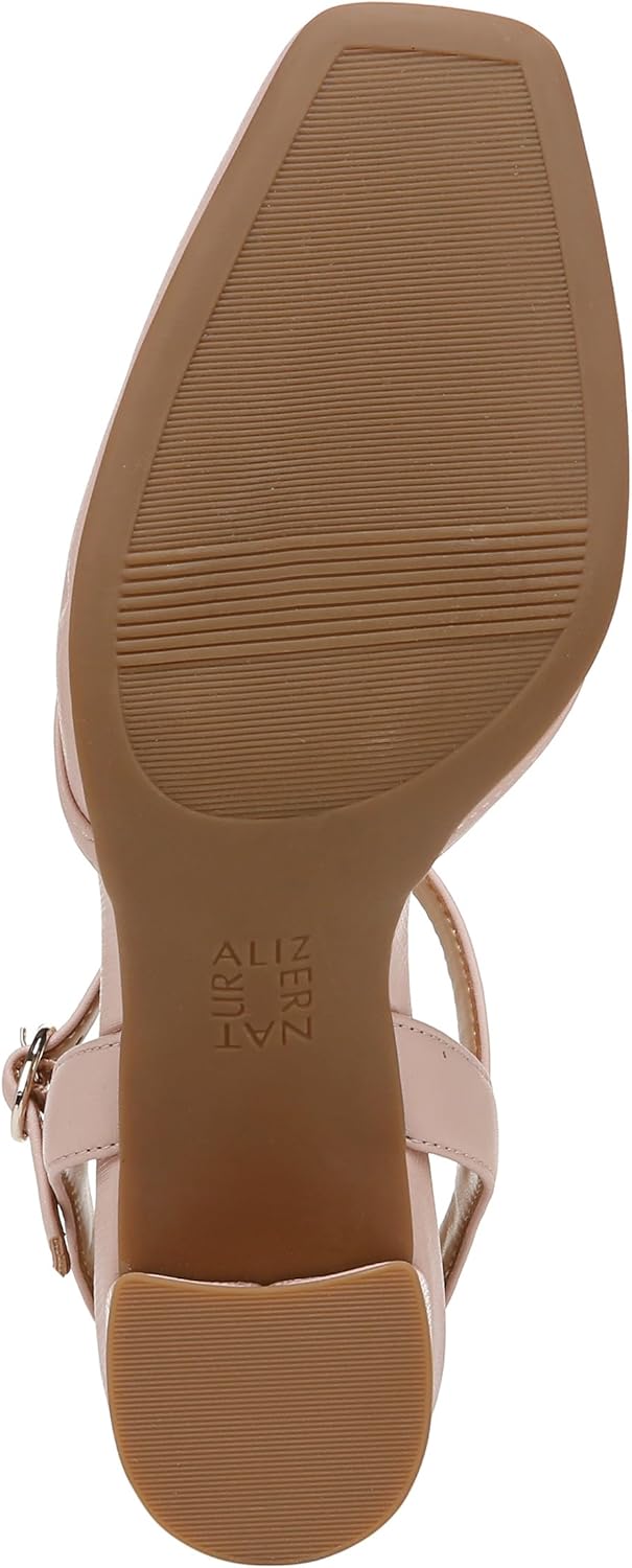 Naturalizer Womens Wave Ankle Strap Closed Toe Dress Heels