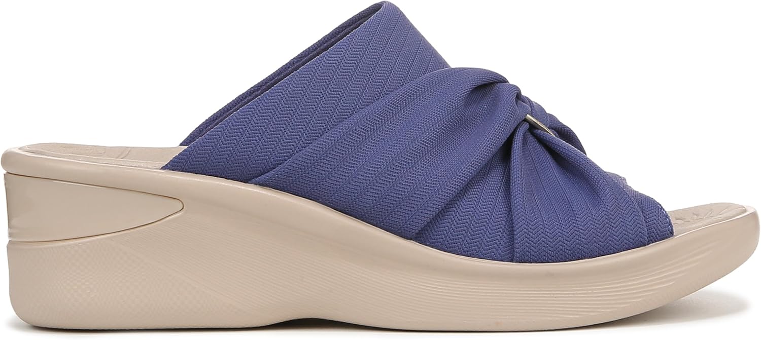 Bzees For Lifestride Women's Serenade Slide Wedge Sandal