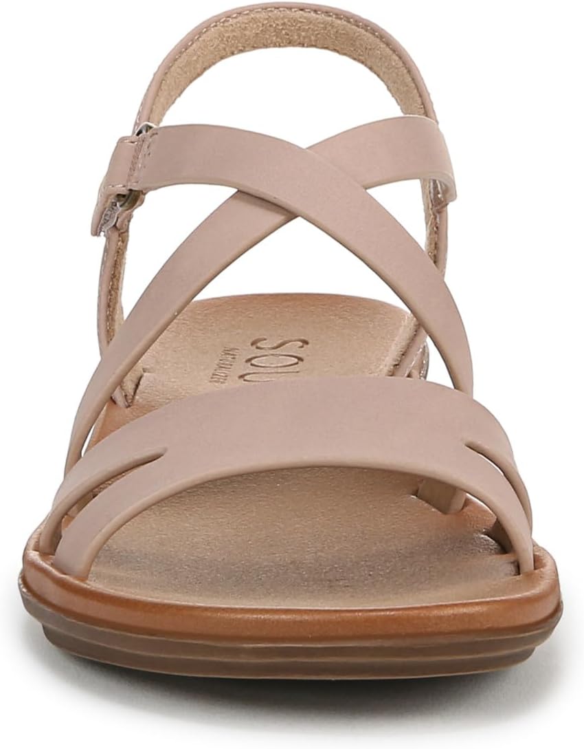 Soul by Naturalizer Women's Shenna Strappy Flat Sandals