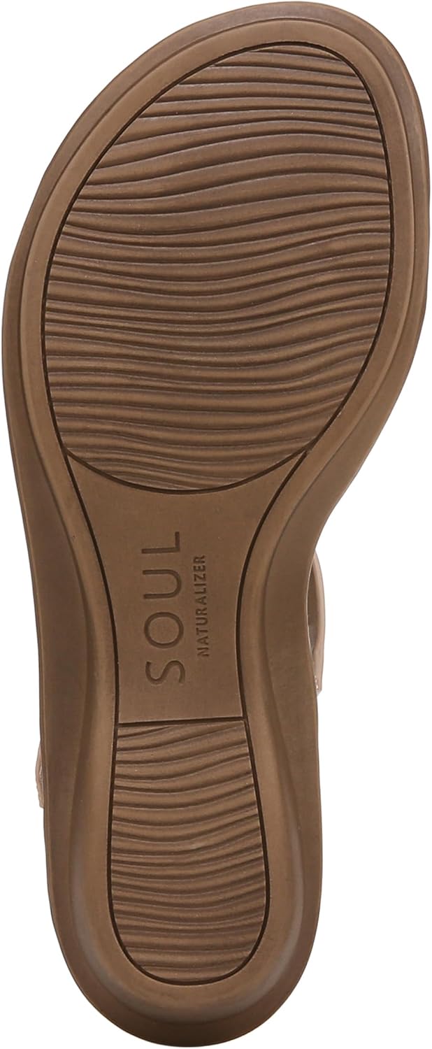 Soul by Naturalizer Women's Shenna Strappy Flat Sandals