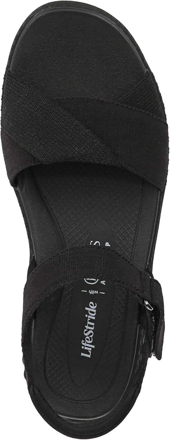 Bzees for LifeStride Women's Lane Strappy Sandal