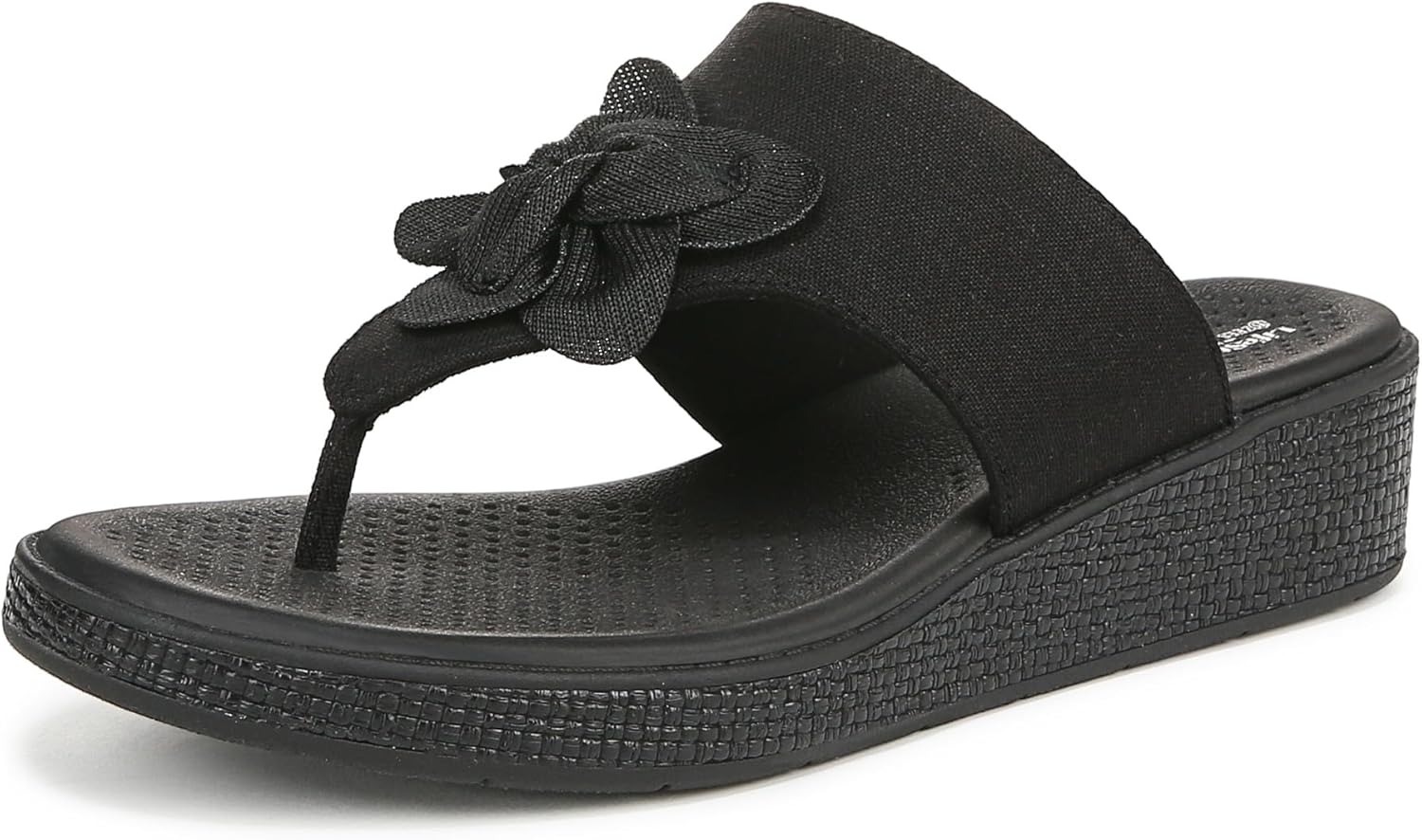 Black Stretch Linen