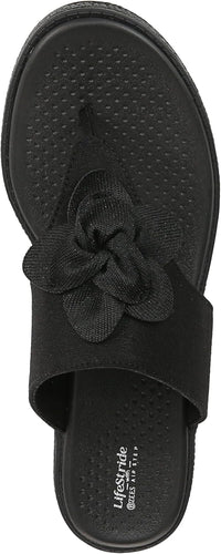 Bzees for LifeStride Women's Bloom Wedge Sandal