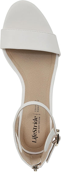 LifeStride Womens Florence Ankle Strap Dress Sandal