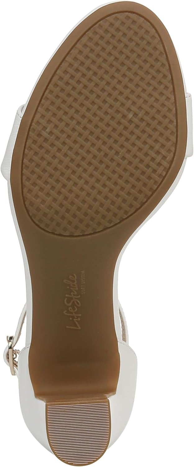LifeStride Womens Florence Ankle Strap Dress Sandal