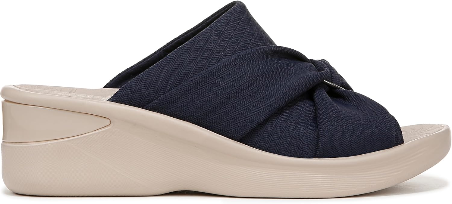 Bzees For Lifestride Women's Serenade Slide Wedge Sandal