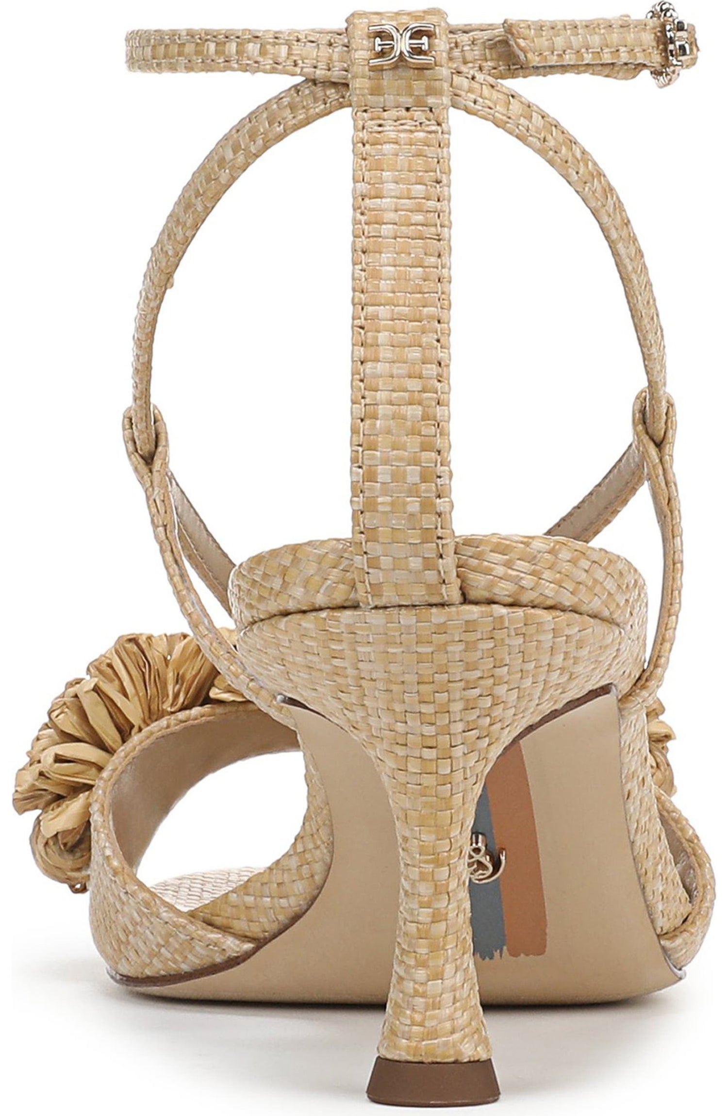 Sam Edelman Women's Phoebe Kitten Heel Ankle Strap Sandal
