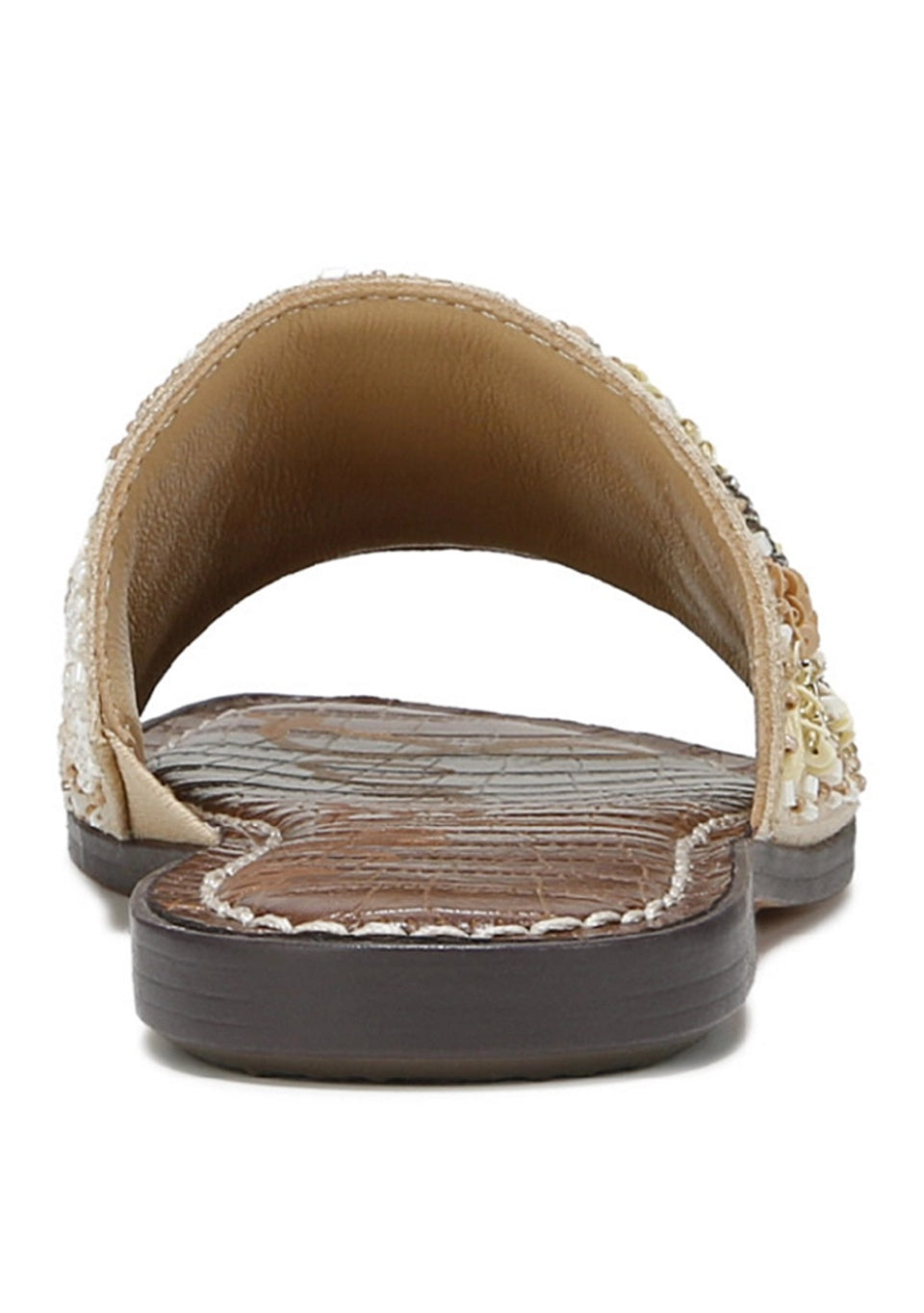 Sam Edelman Gisella Open Toe Beaded Detailed Slide Sandal