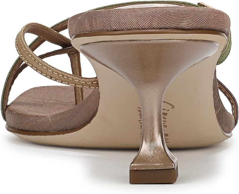 Circus NY by Sam Edelman Women's Juliet Kitten Heel Strappy Sandal