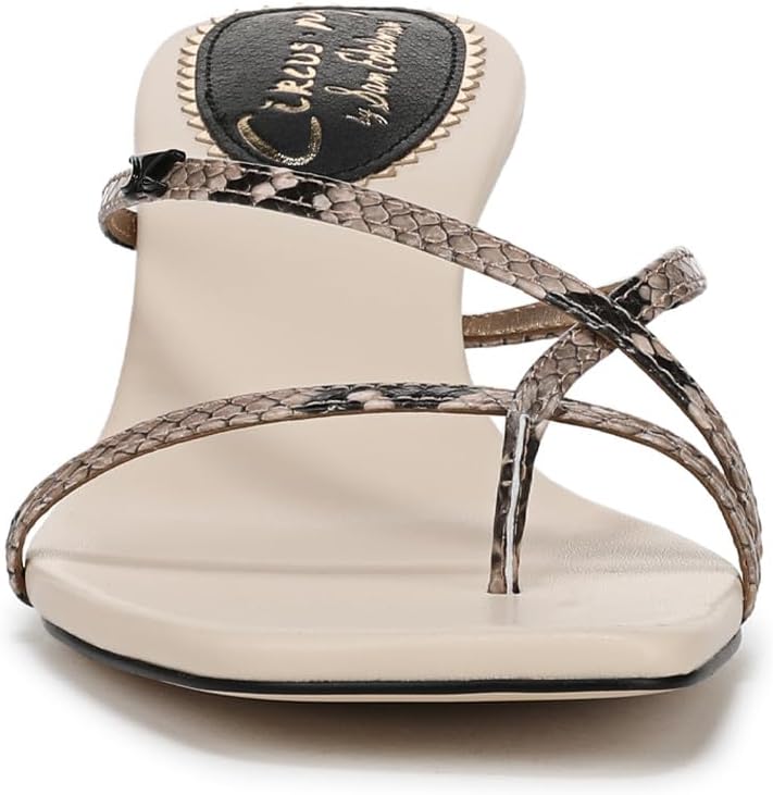 Circus NY by Sam Edelman Women's Juliet Kitten Heel Strappy Sandal