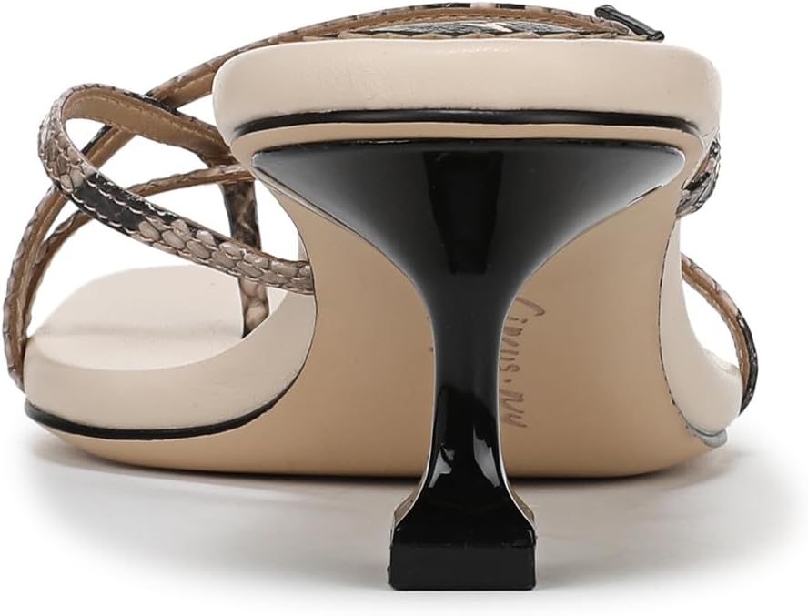 Circus NY by Sam Edelman Women's Juliet Kitten Heel Strappy Sandal