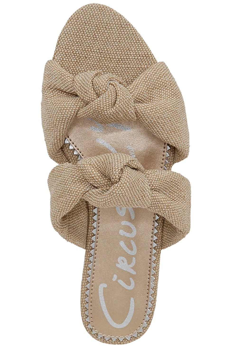 Circus NY by Sam Edelman Women's Marissa Knotted Flat Slide Sandals