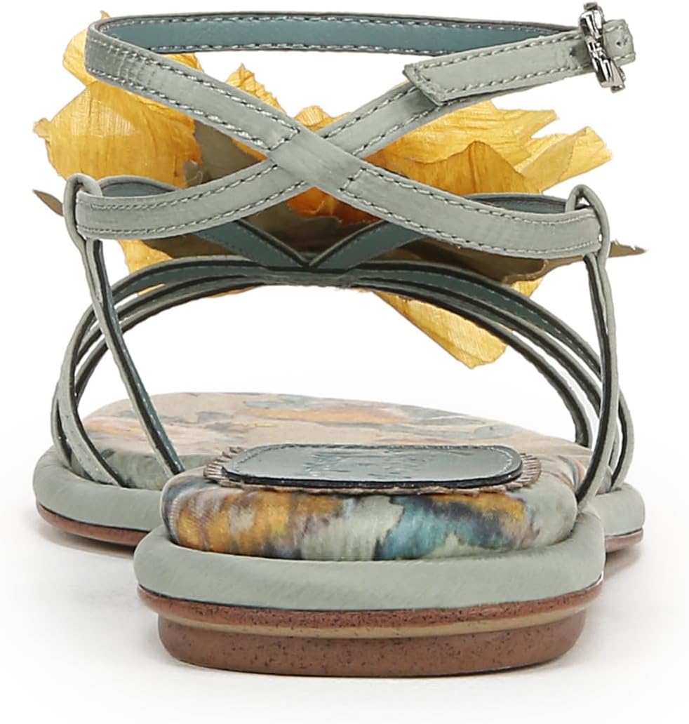 Circus NY by Sam Edelman Women's Olana Flower Strappy Flat Sandal