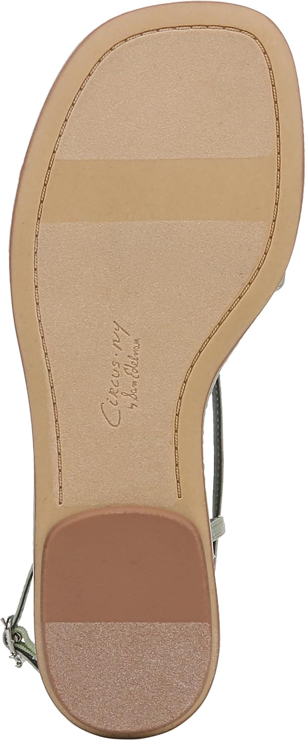 Circus NY by Sam Edelman Women's Olana Flower Strappy Flat Sandal
