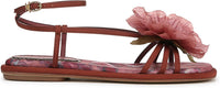 Circus NY by Sam Edelman Women's Olana Flower Strappy Flat Sandal