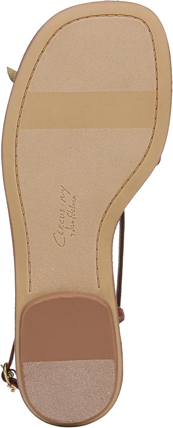 Circus NY by Sam Edelman Women's Olana Flower Strappy Flat Sandal