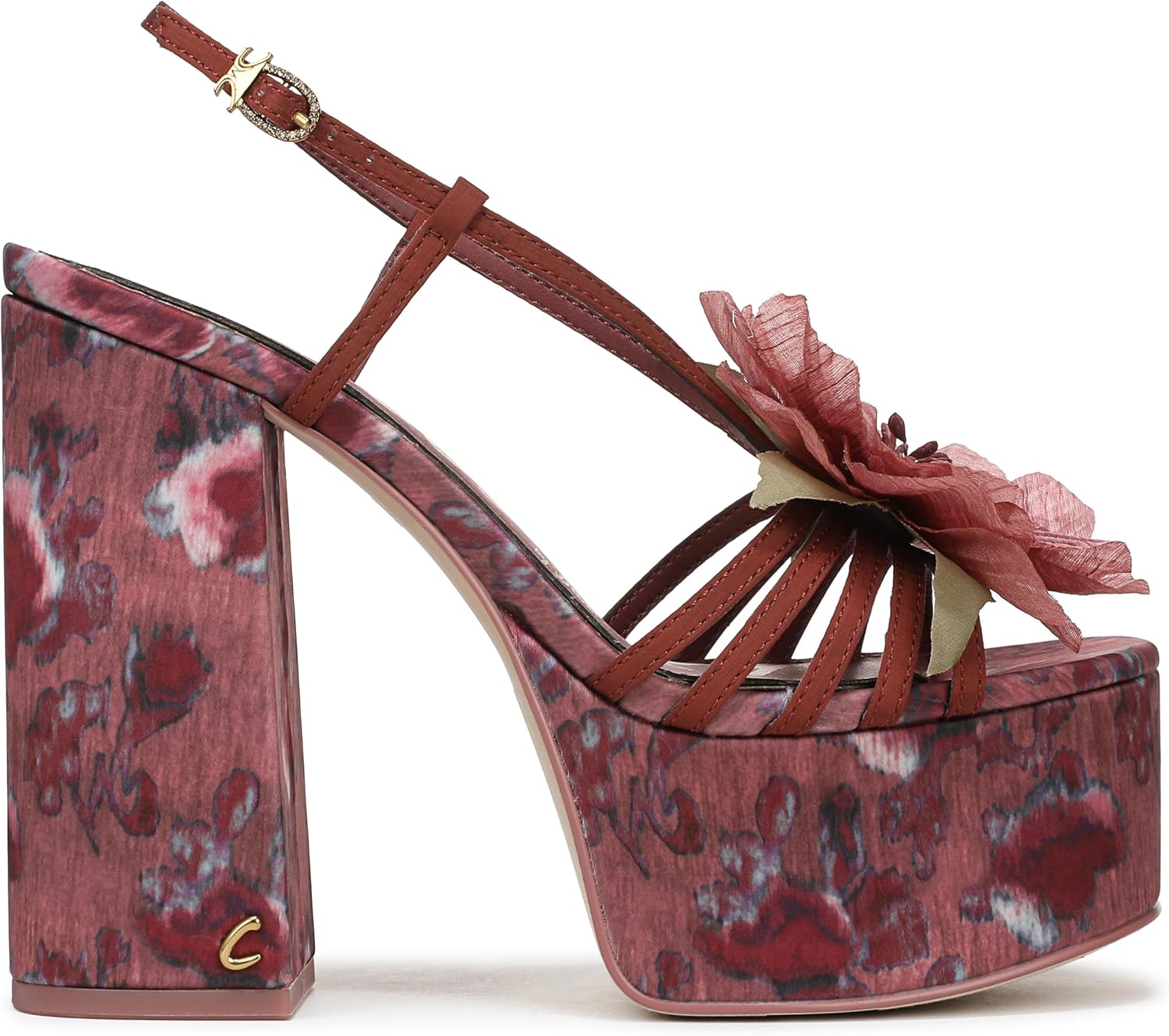 Circus NY by Sam Edelman Women's Siena Flower Heeled Sandal