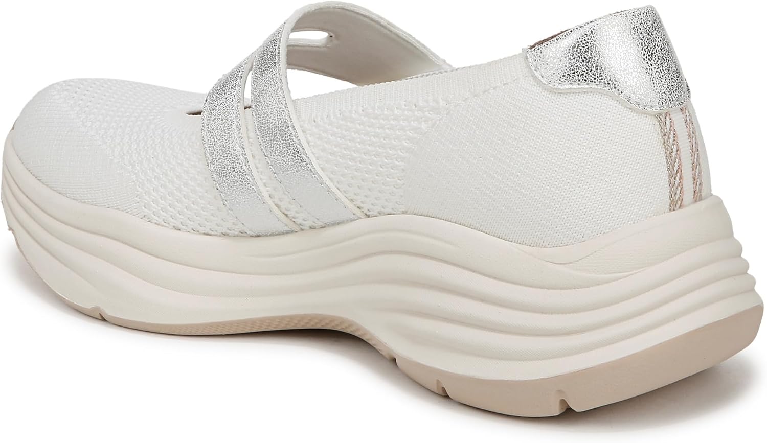 Bzees for LifeStride Women's Intuition Knit Mary Jane Sneaker