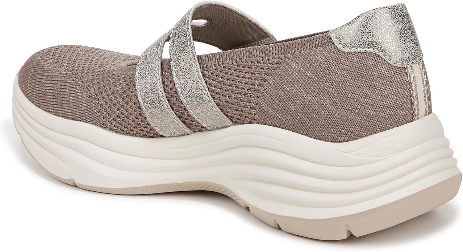 Bzees for LifeStride Women's Intuition Knit Mary Jane Sneaker