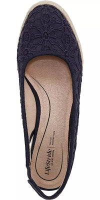 LifeStride Women's Kayden Espadrille Wedge Sandal
