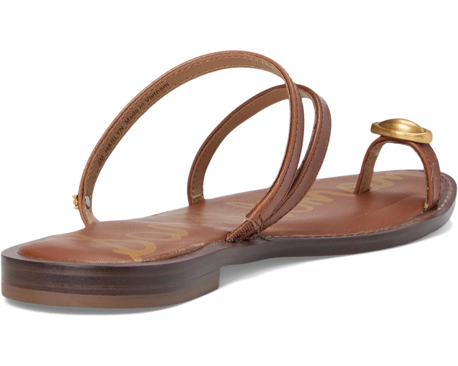 Sam Edelman Women's Harlyn Toe Strap Flat Sandal