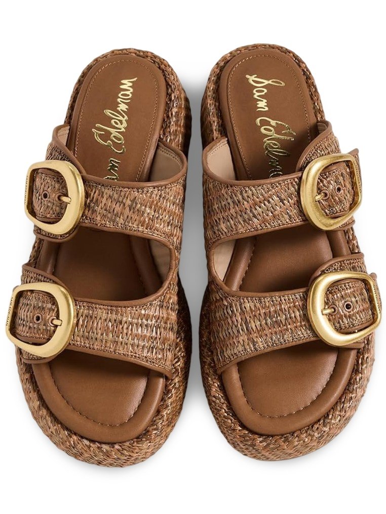 Sam Edelman Women's Nerissa Two-Strap Platform Sandal