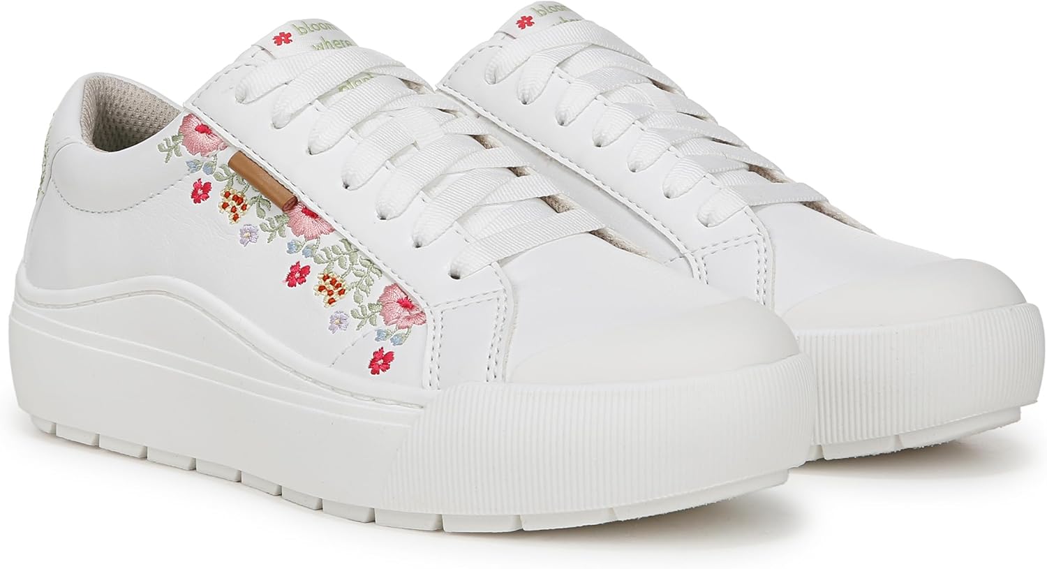 White Floral Embroidery