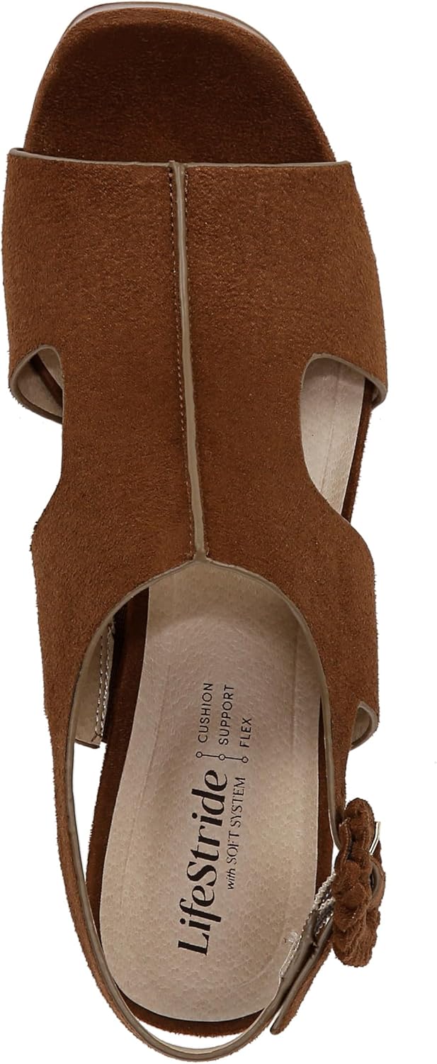 LifeStride Women's Audra Block Heel Platform Sandal