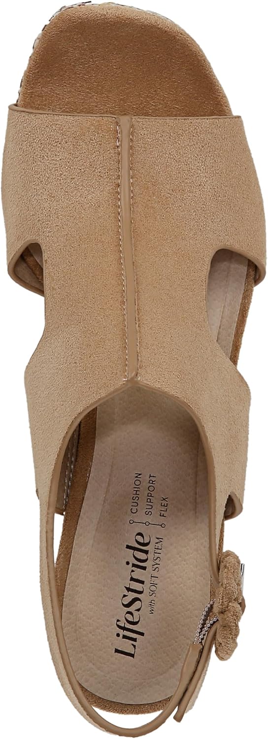 LifeStride Women's Audra Block Heel Platform Sandal
