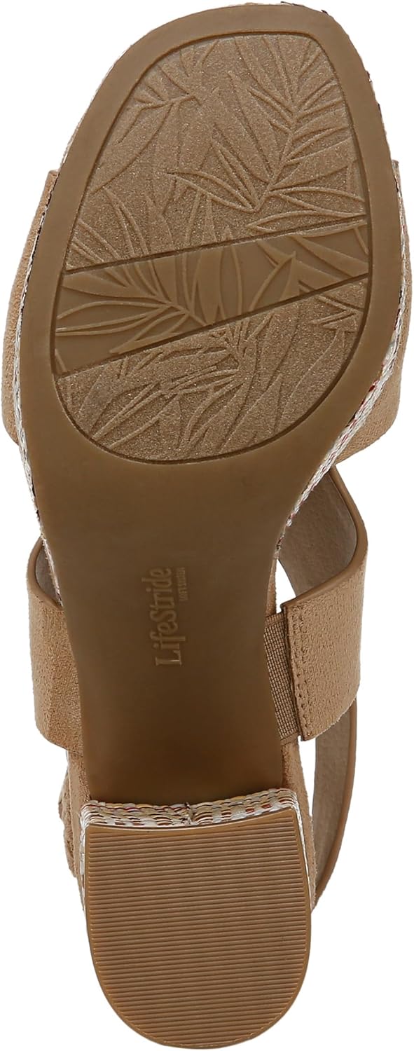 LifeStride Women's Audra Block Heel Platform Sandal