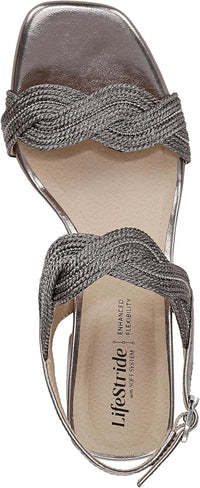 Lifestride Women's Charnelle Slingback Dress Sandal