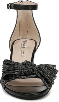 LifeStride Womens Florence Bow Ankle Strap Dress Sandal