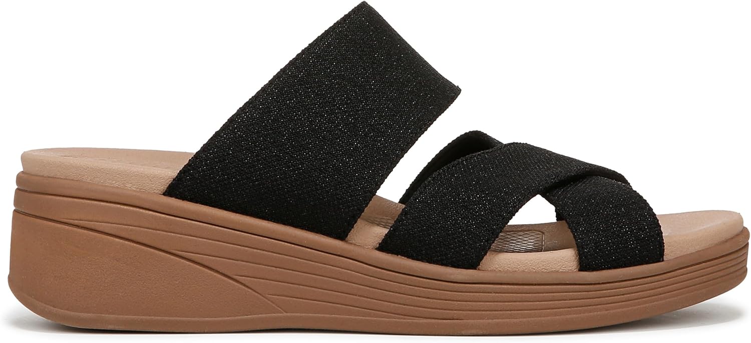 LifeStride Women's Fiona Wedge Slide Sandal
