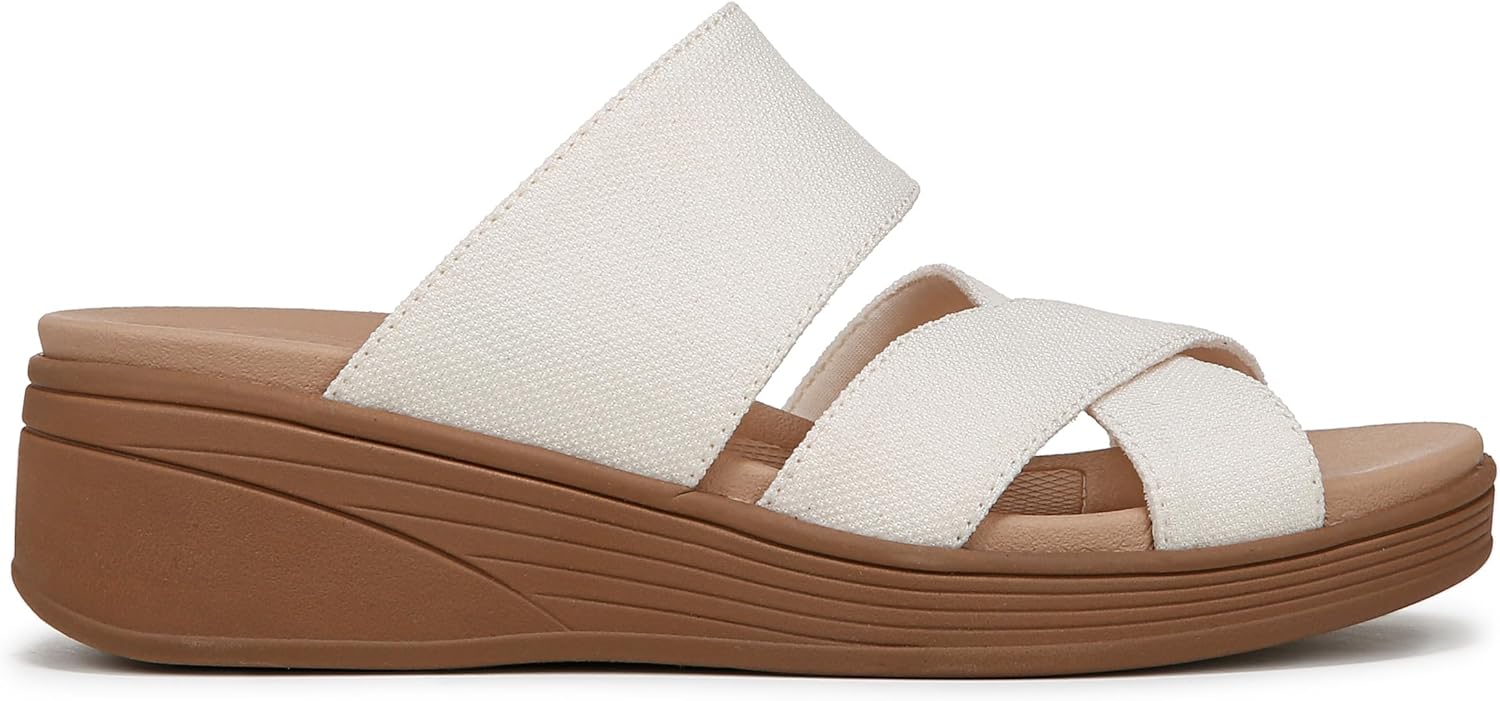 LifeStride Women's Fiona Wedge Slide Sandal