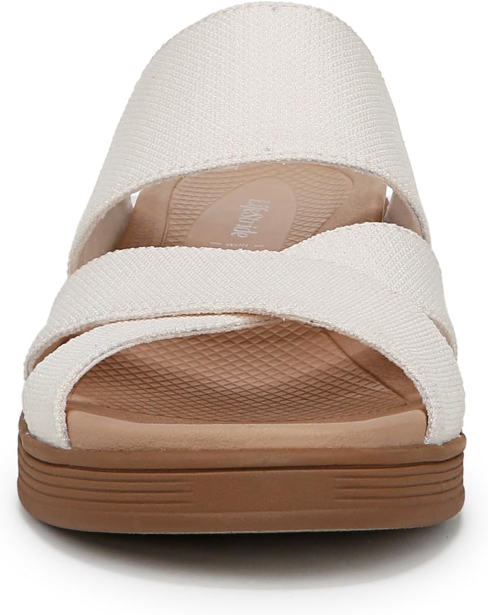 LifeStride Women's Fiona Wedge Slide Sandal
