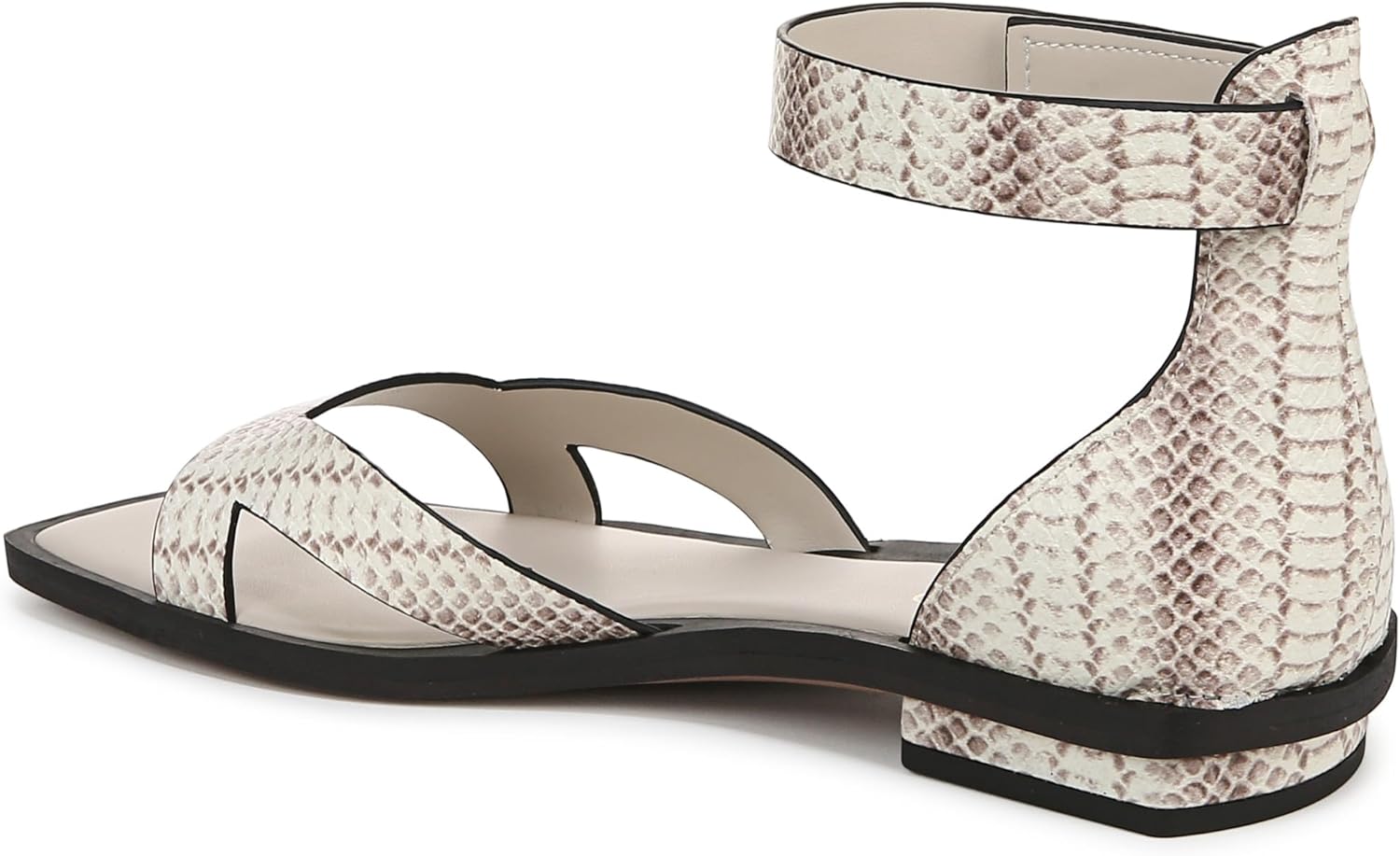 Franco Sarto Women's Elisa Ankle Strap Flat Sandal