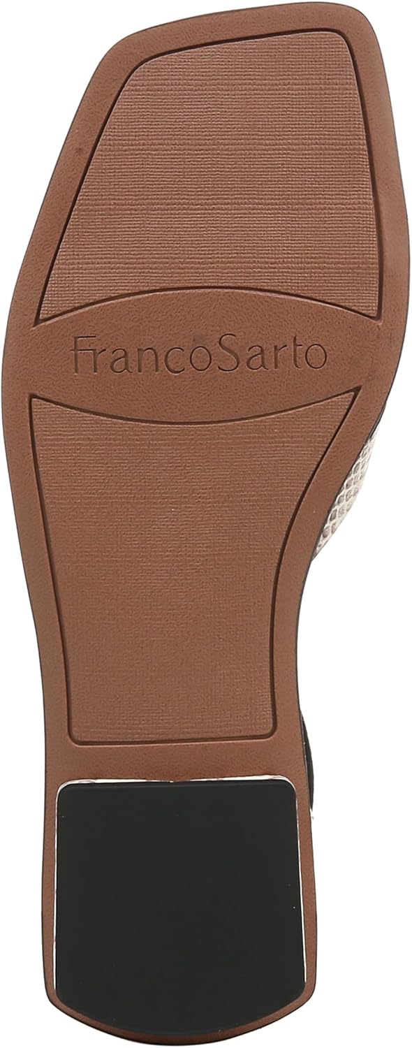 Franco Sarto Women's Elisa Ankle Strap Flat Sandal
